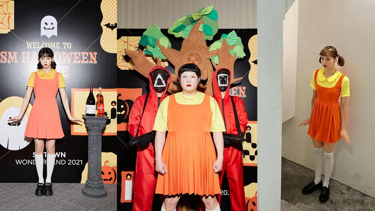 5 Idol K-Pop yang Dandan ala Younghee, Si Boneka Seram di 'SQUID GAME' saat Halloween