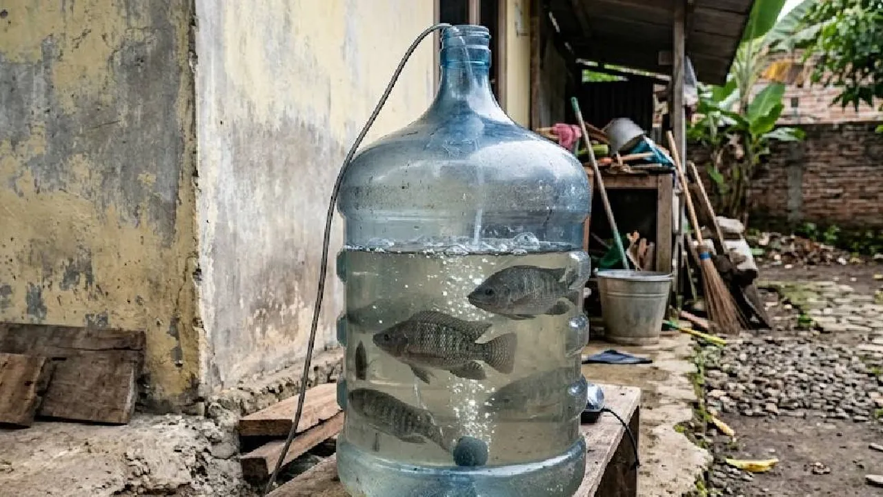 5 Ikan Air Tawar yang Cocok Dipelihara di Galon, Ada yang Bisa Langsung Dipanen di Wadah Kecil