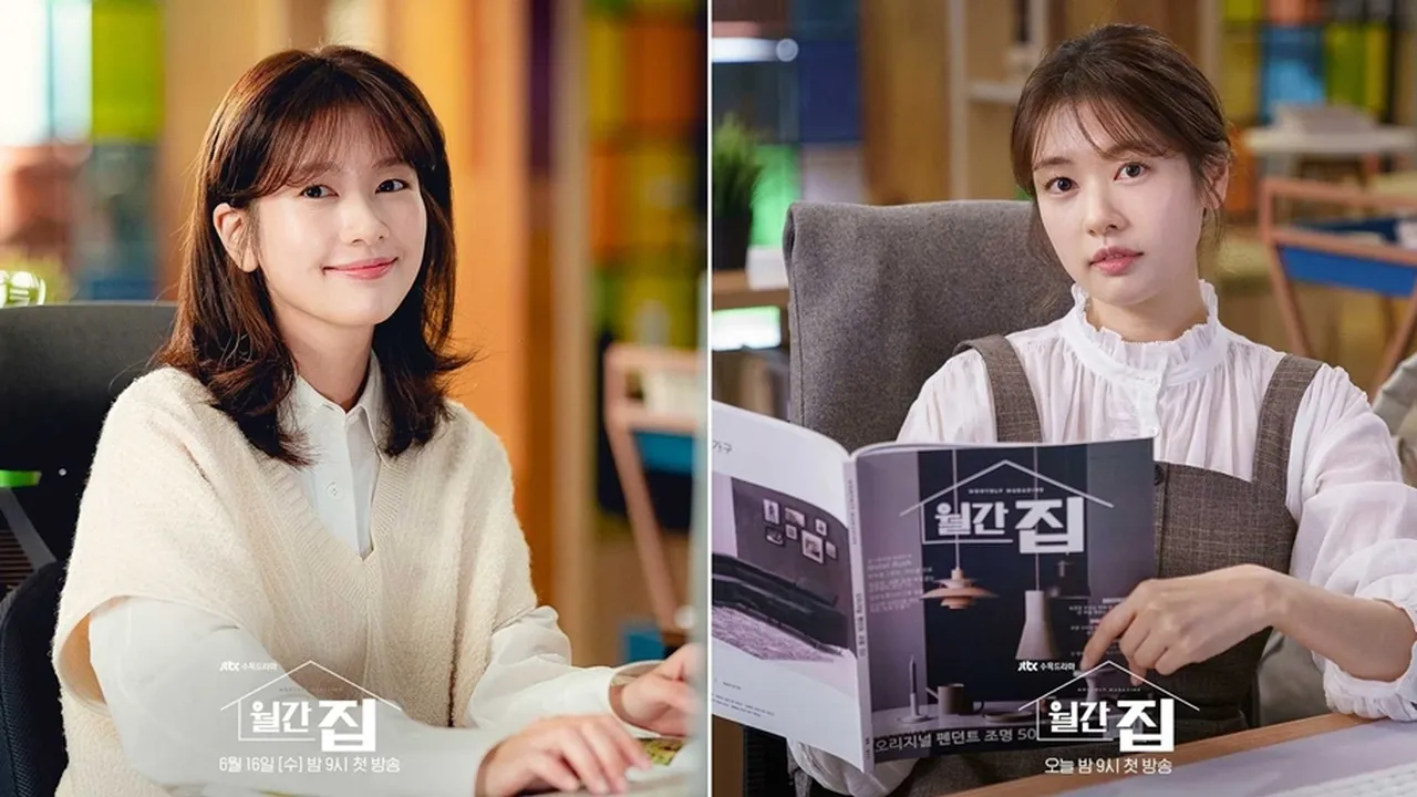 5 Inspirasi OOTD Kantoran ala Jung So Min dalam Drama ‘MONTHLY MAGAZINE HOME’