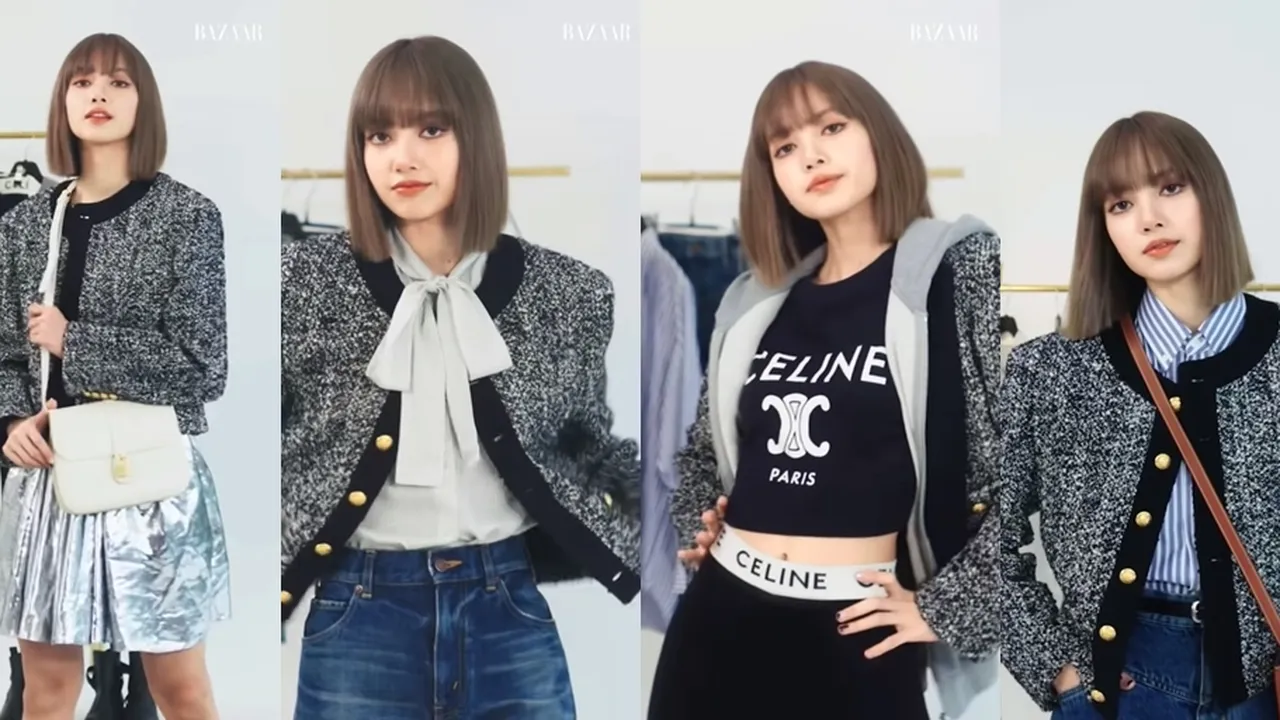 5 Inspirasi Outfit ala Lisa BLACKPINK dengan Satu Jaket Saja