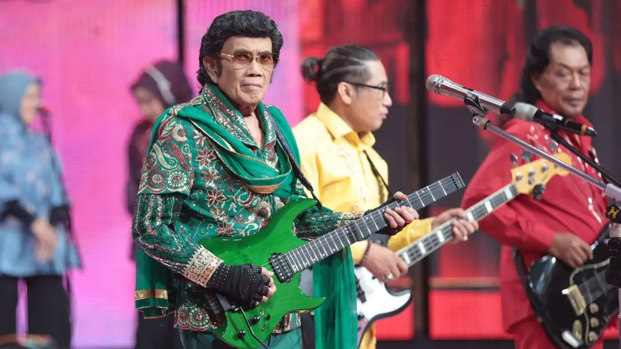 5 Lagu Populer Rhoma Irama, 'Kehilangan' Membuat Wika Salim Menitikan Air Mata di Dangdut Academy 8