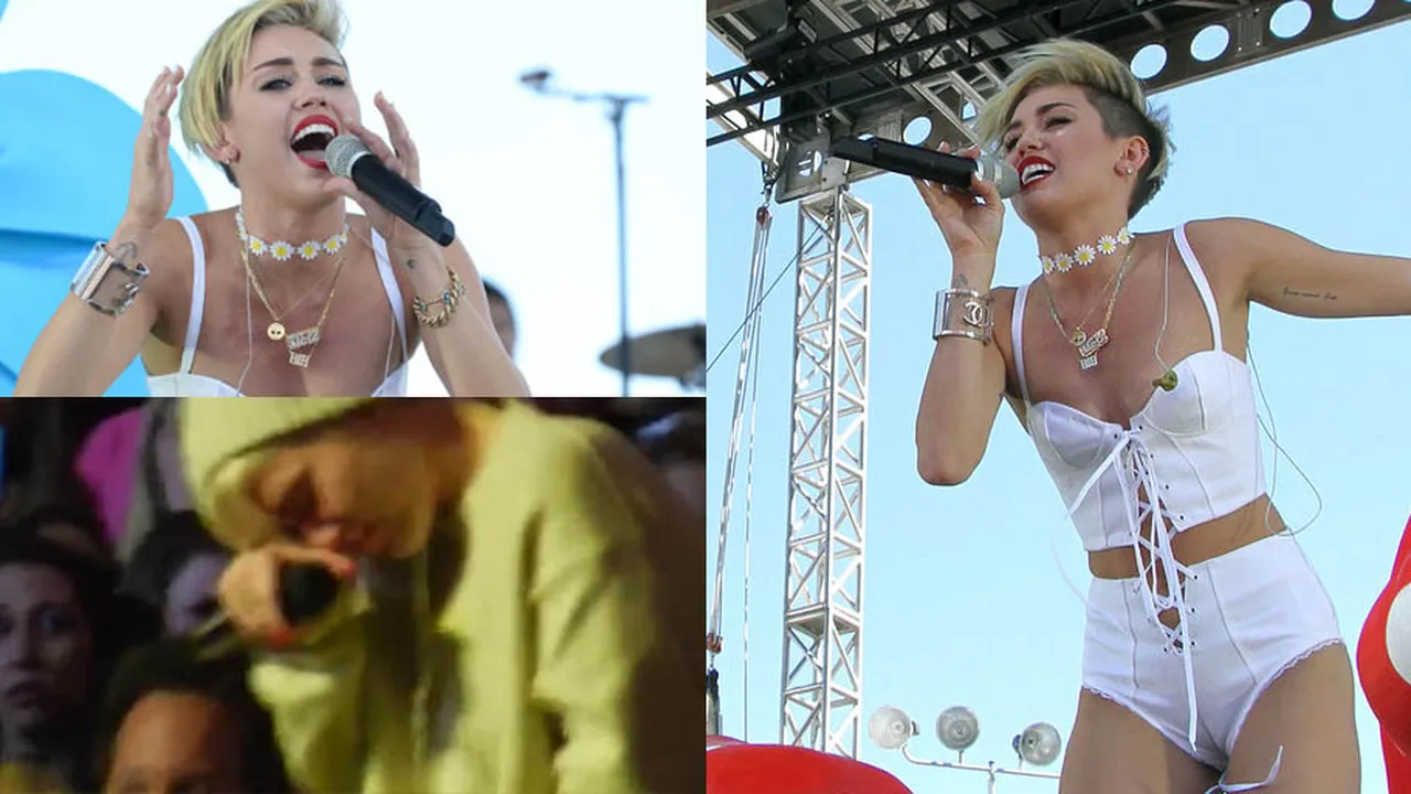 5 Momen Miley Cyrus Menangis di Atas Panggung, Mengharukan!