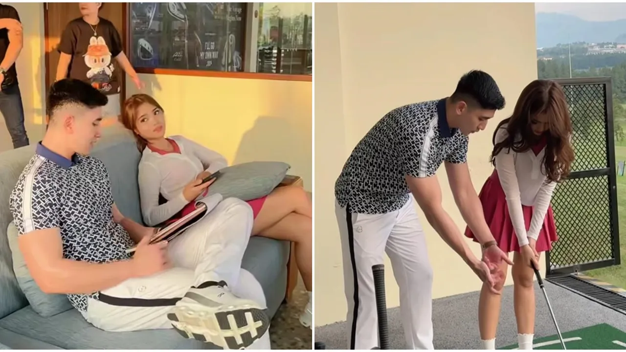 5 Potret Kebersamaan Verrell dan Fuji di Lapangan Golf, Netizen Semakin Terbawa Perasaan