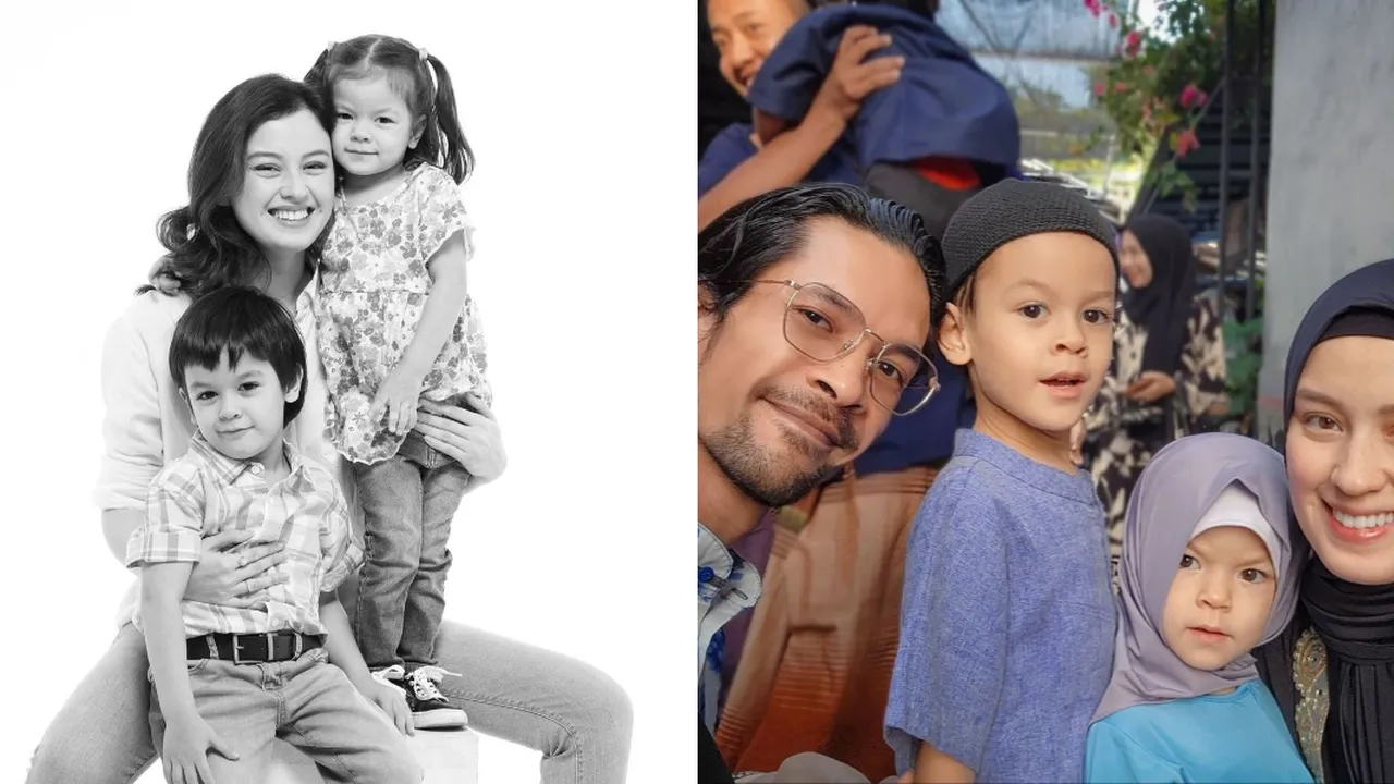 5 Potret Kedua Anak Kimberly Ryder, Lucu dan Menggemaskan