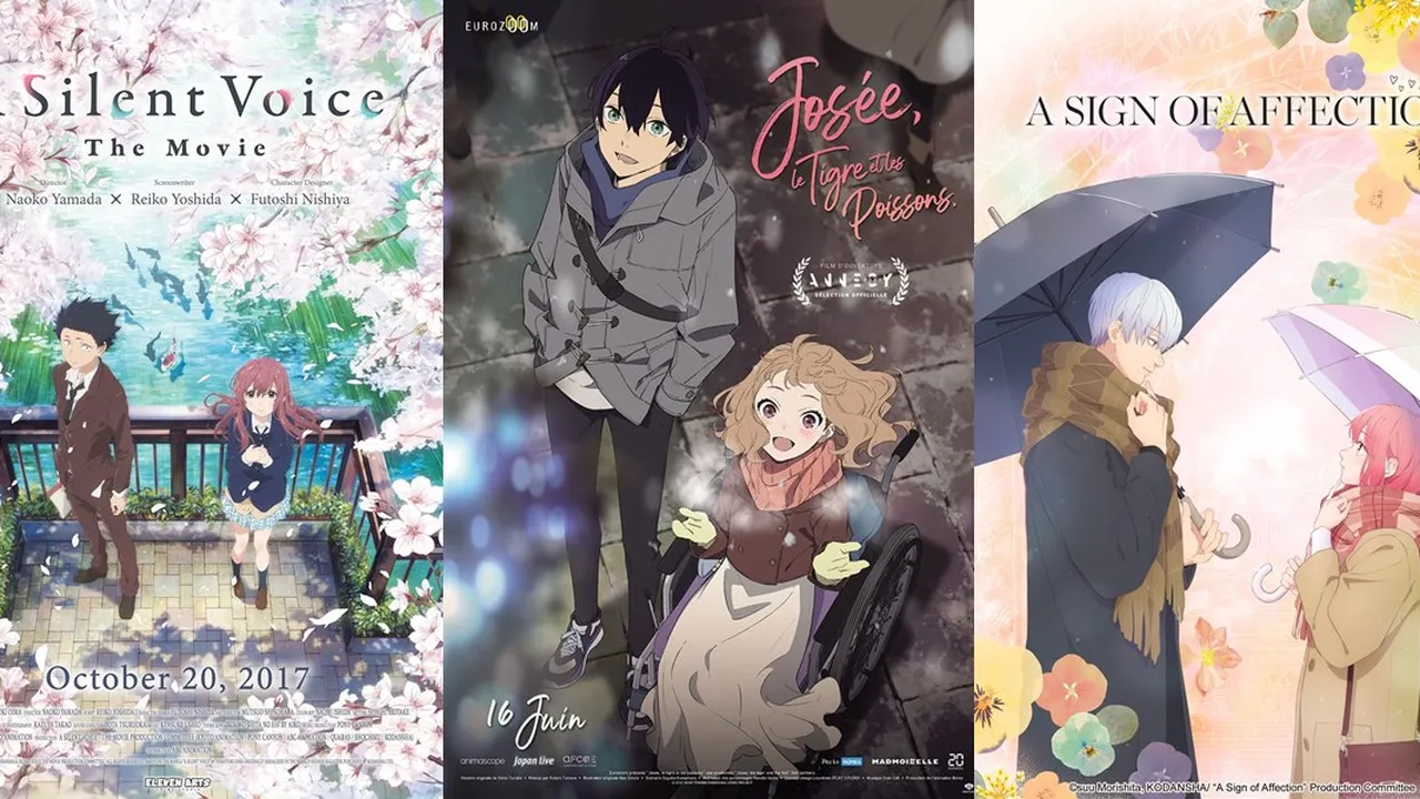 5 Rekomendasi Anime tentang Romansa Difabel yang Menyentuh - Sukses Bikin Baper
