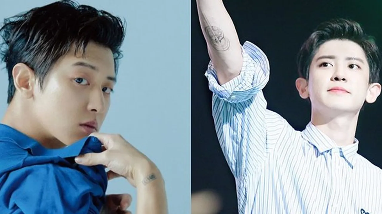 5 Tato yang Menghiasi Tubuh Chanyeol EXO, Artistik dan Penuh Makna!