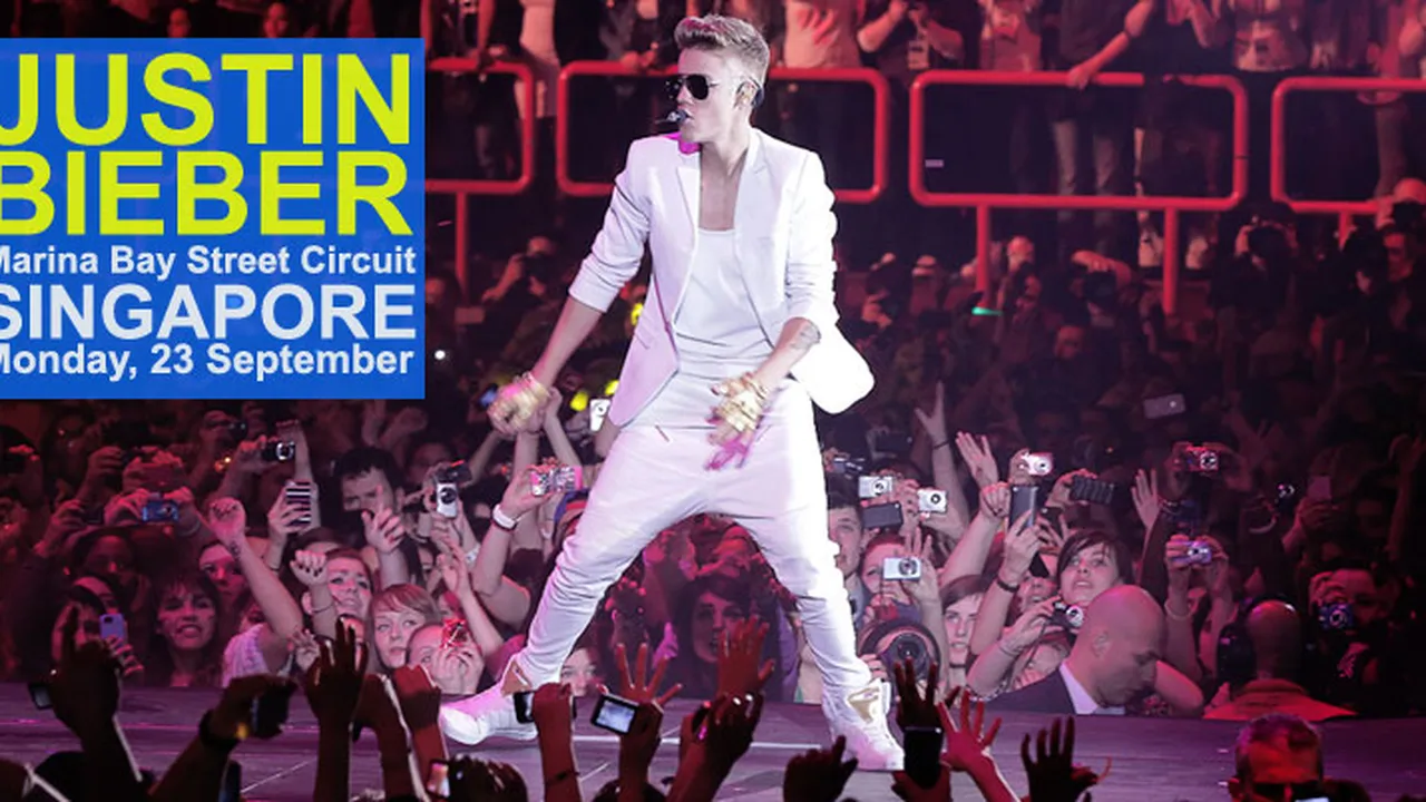5 Video Konser Justin Bieber di Singapura, Intip Yuk!