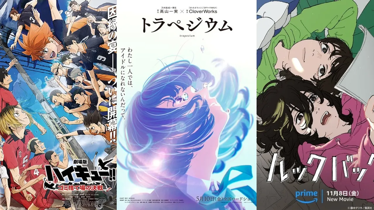 6 Anime Movie Tahun 2024 dengan Rating Tinggi, Salah Satunya TRAPEZIUM