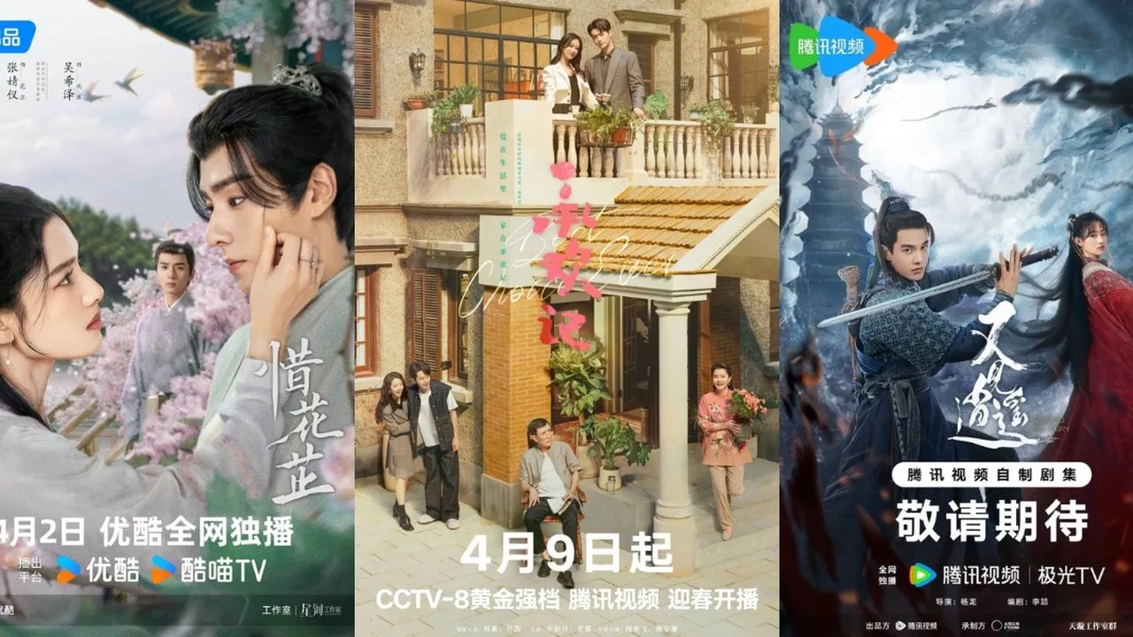 6 Drama China Terbaru yang Tayang April 2024, Paling Banyak Bertema Wuxia dan Histori