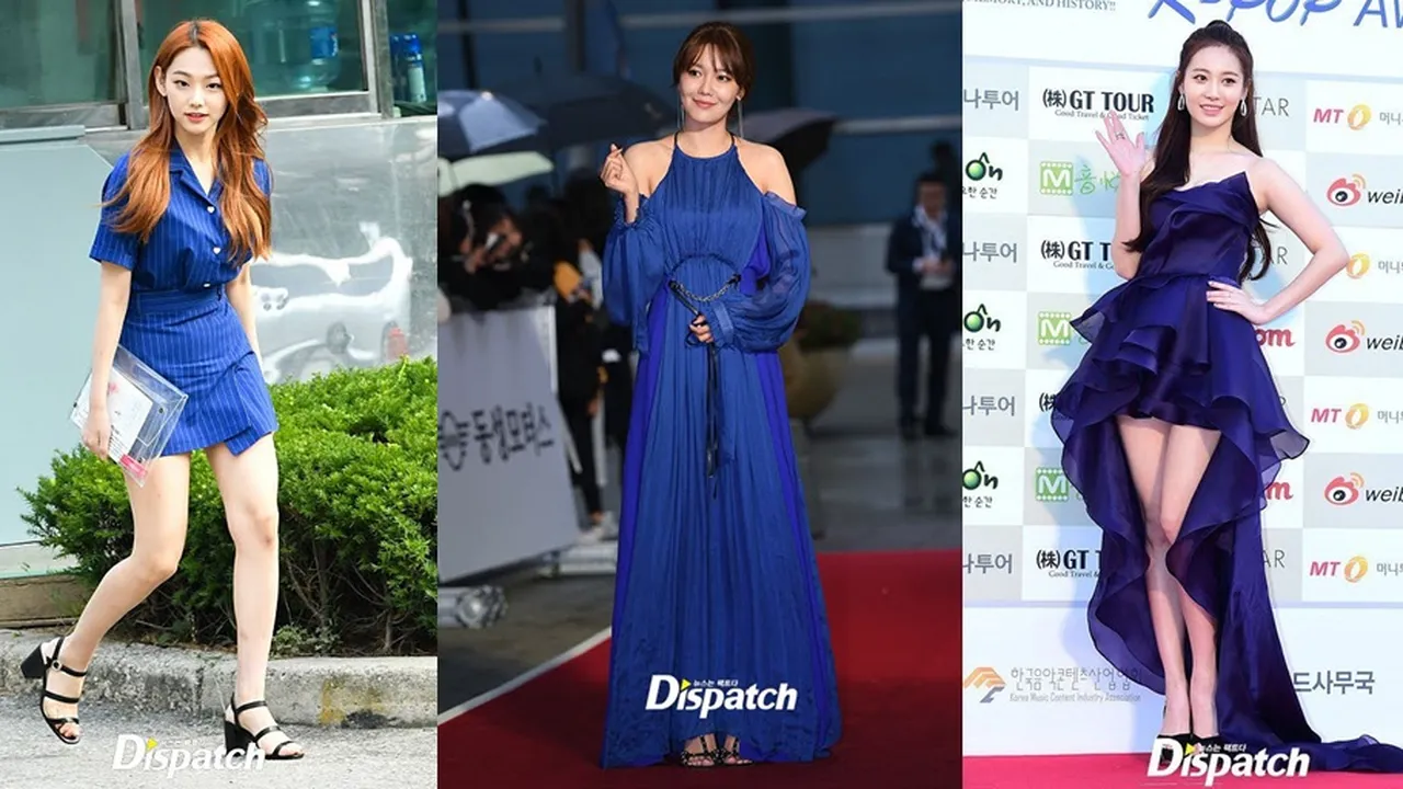 6 Idol K-POP yang Bikin Pangling Dalam Balutan Busana Berwarna Biru, Anggun Seperti Ratu