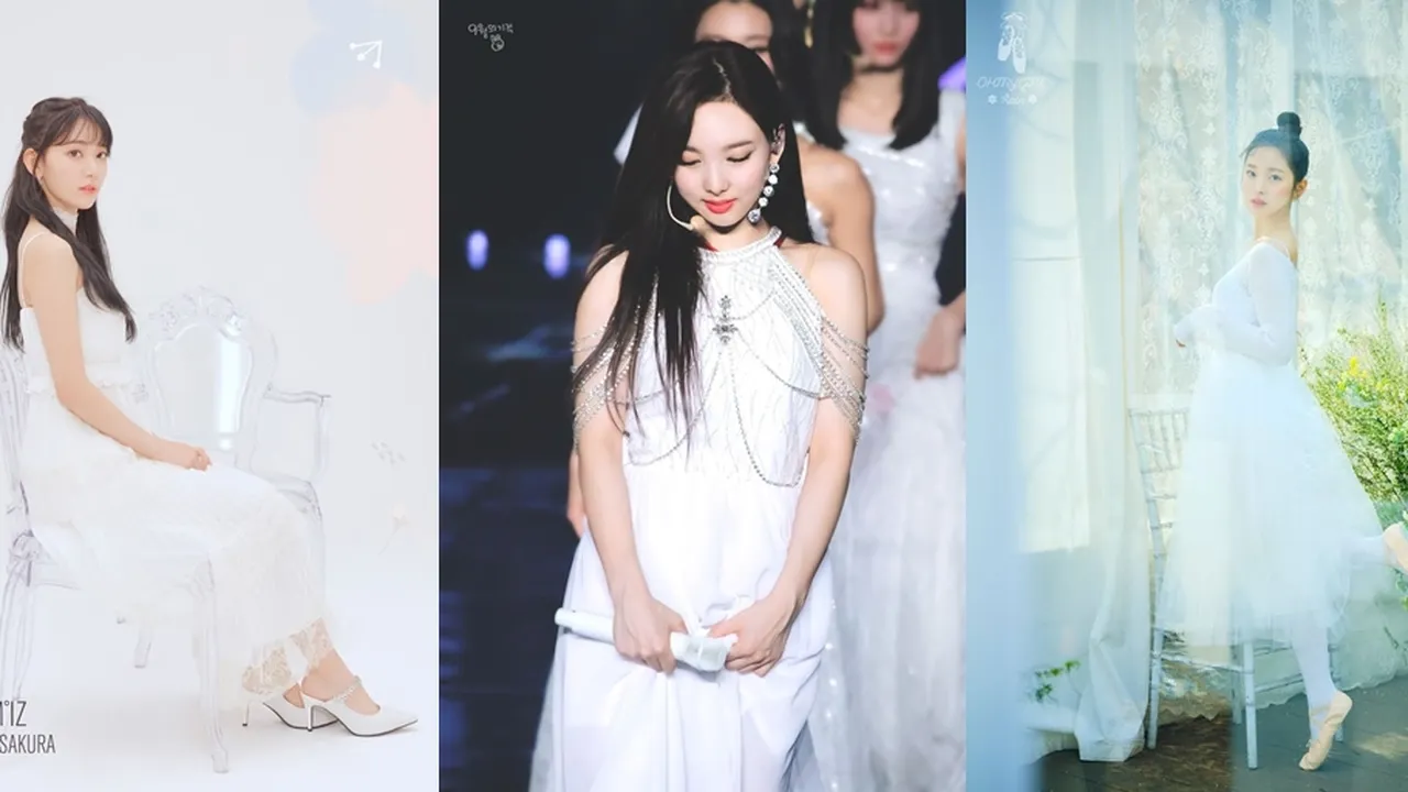6 Idol K-POP yang Cantiknya Kebangetan Dalam Balutan Busana Berwarna Putih