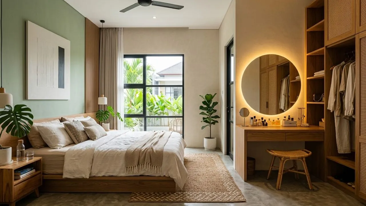 6 Integrasi Kamar Utama dan Ruang Rias, Ciptakan Interior Mewah yang Fungsional