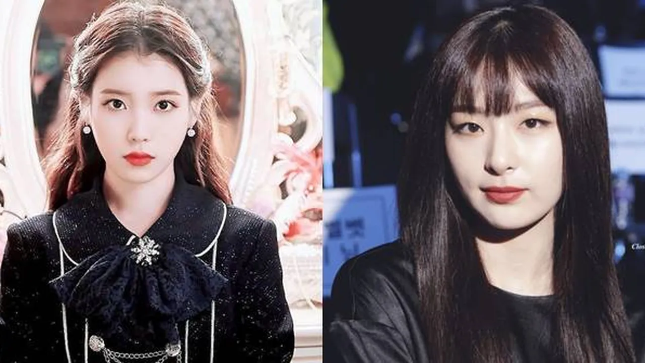 6 K-Pop Idol Cewek Bertubuh Mini Namun Terlihat Tinggi, IU - Seulgi Red Velvet