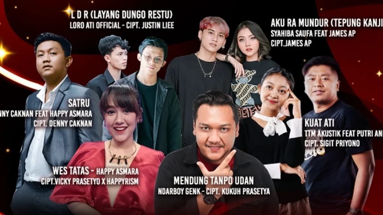 6 Lagu Patah Hati Terambyar Bersaing di 'Ambyar Awards Spesial 2021', Yang Mana Jagoanmu?