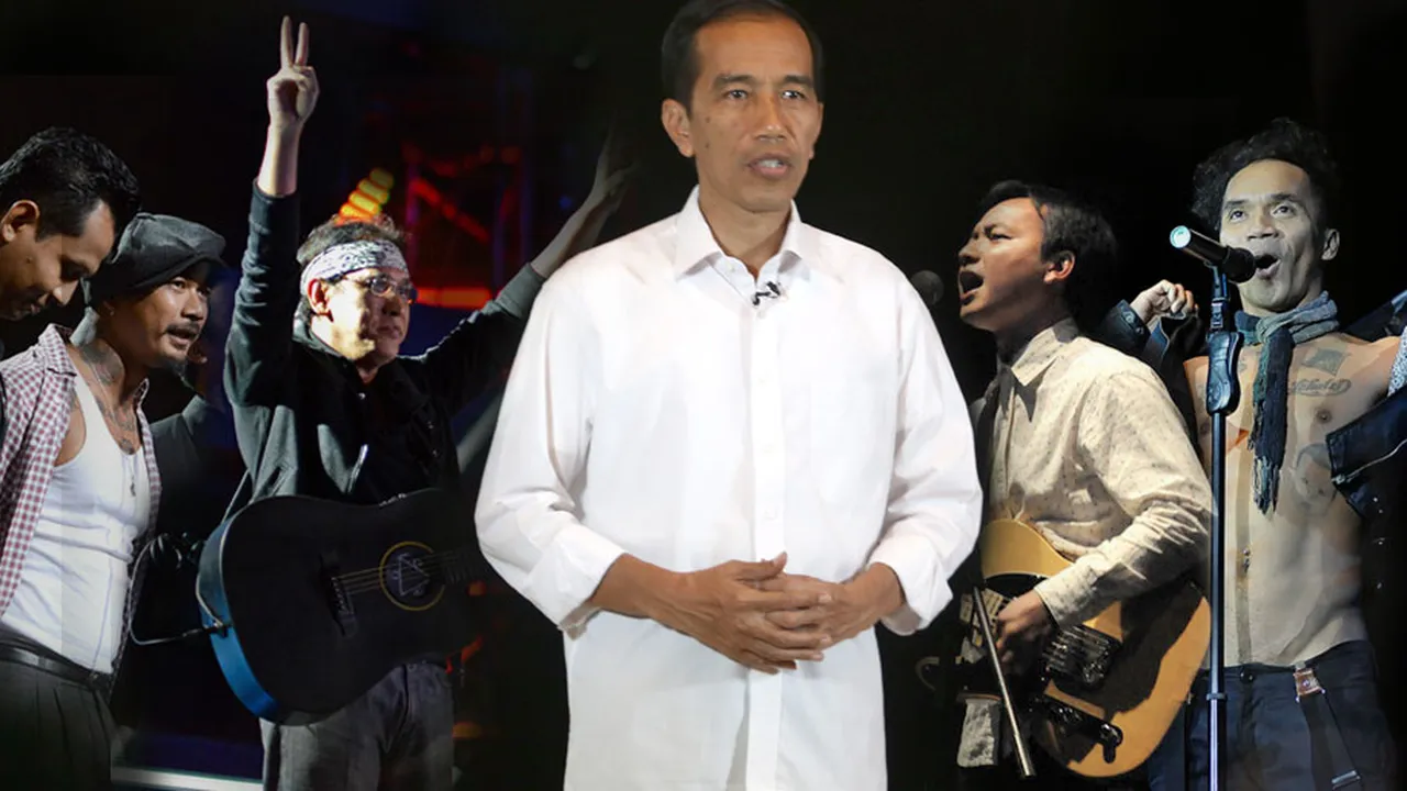 6 Lagu Untuk Kemenangan Jokowi Jadi Presiden Indonesia