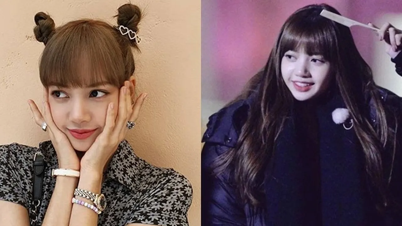 6 Momen Lucu Kocak Lisa BLACKPINK dengan Poni Depan & Sisir Rambutnya