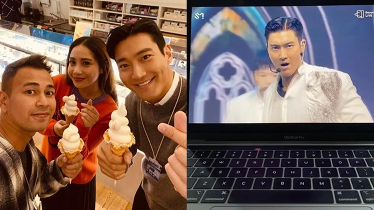 6 Momen Persahabatan Raffi Ahmad dan Choi Siwon, Saling Mendukung Meski Beda Negara