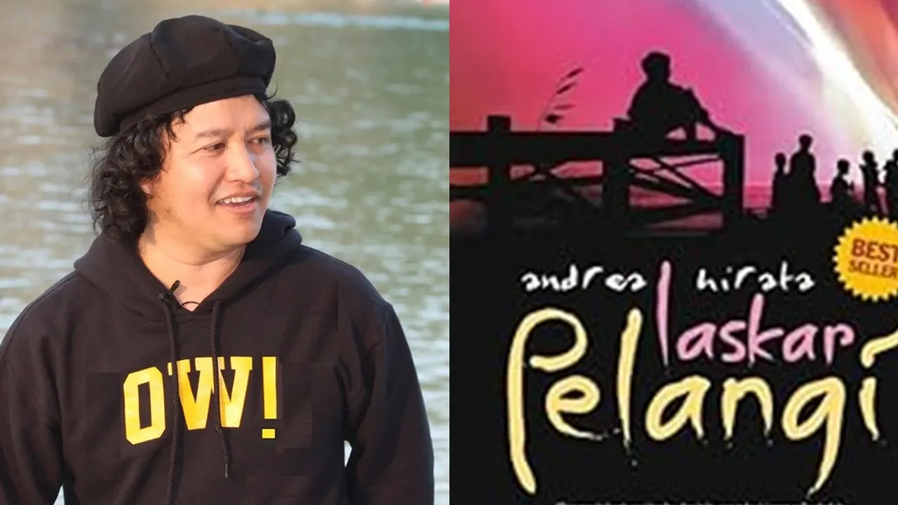 6 Novel Andrea Hirata Selain Buku Laskar Pelangi, Semua Punya Pelajaran Hidup Berharga