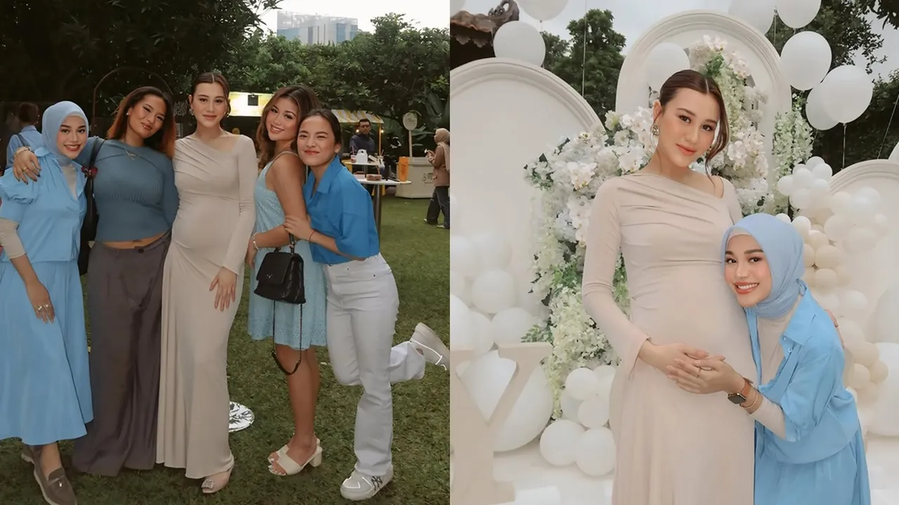 6 Potret Aurel Hemansyah di Gender Reveal Aaliyah Massaid, Excited Tebakannya Benar
