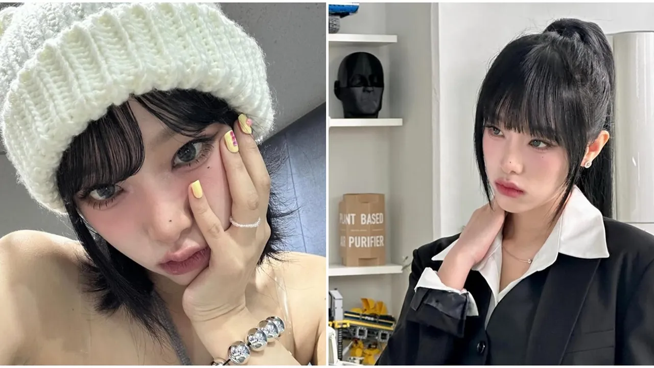 6 Potret Cantik Choi Yena dengan Poni Lurus, Tampilan Imutnya Tak Pernah Gagal