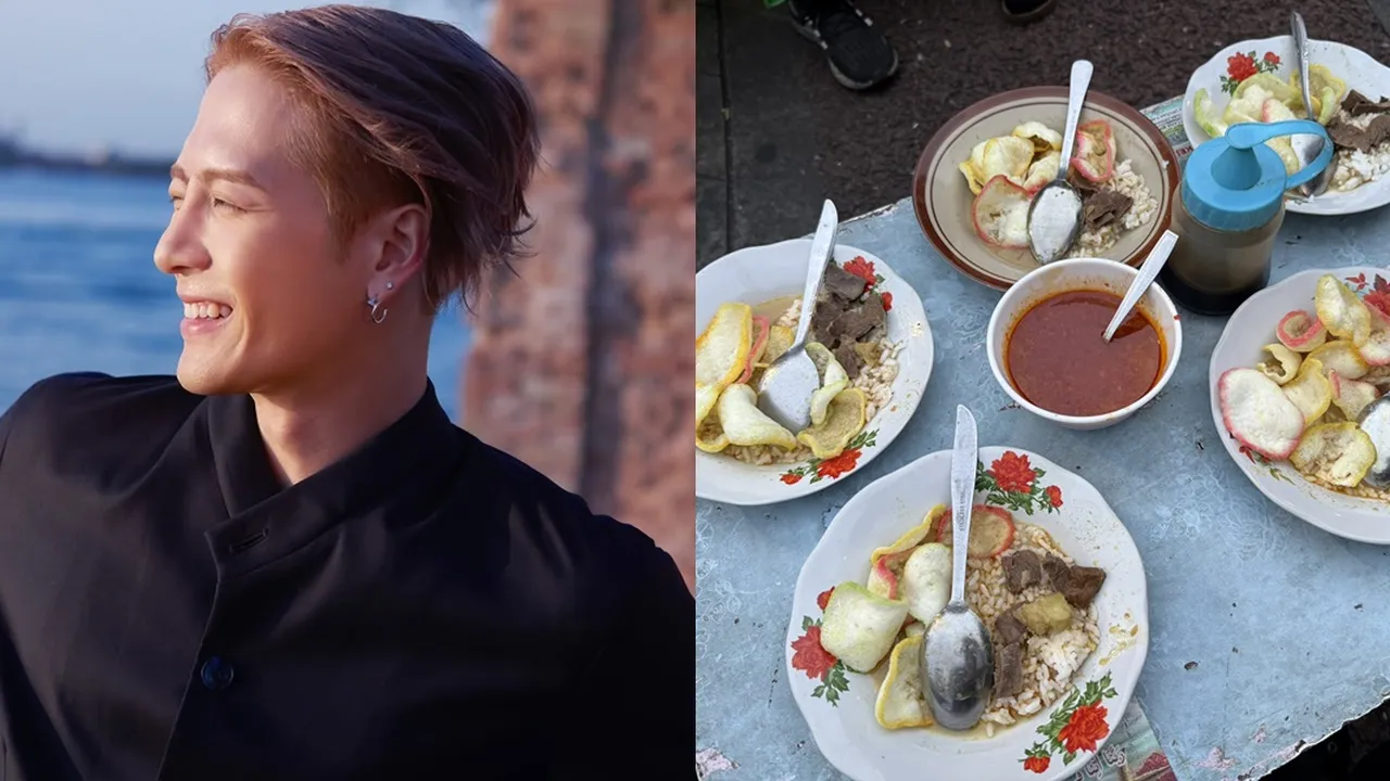 6 Potret Jackson Wang Asyik Kulineran di M Bloc Space, Coba Roti Buaya hingga Martabak