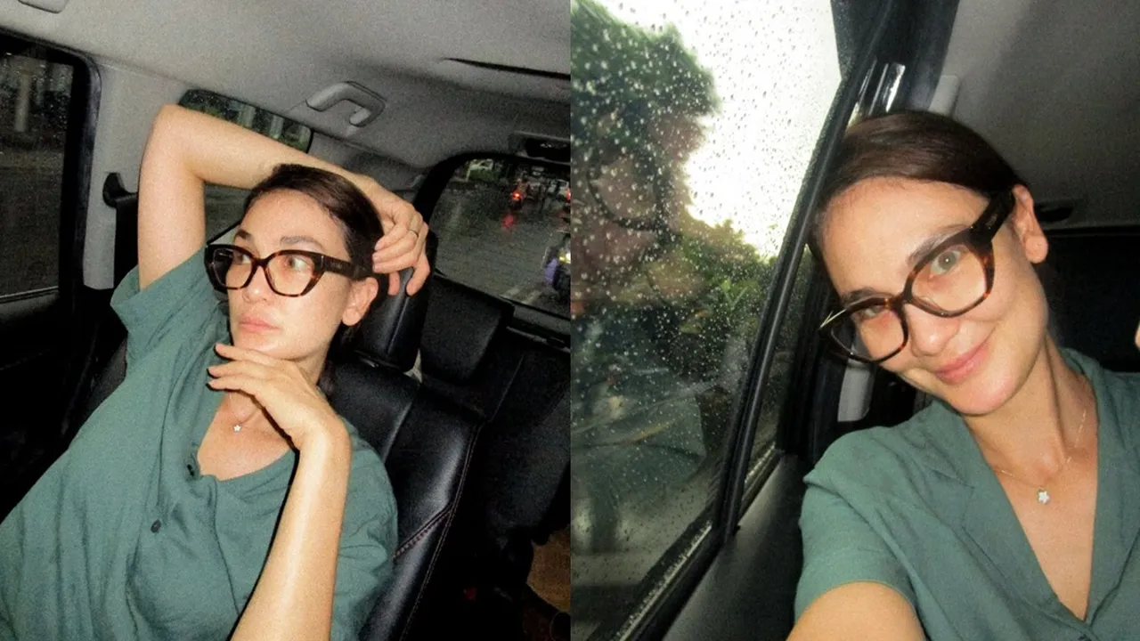 6 Potret Momen Langka, Luna Maya Tampil Tanpa Makeup dan Tetap Memesona