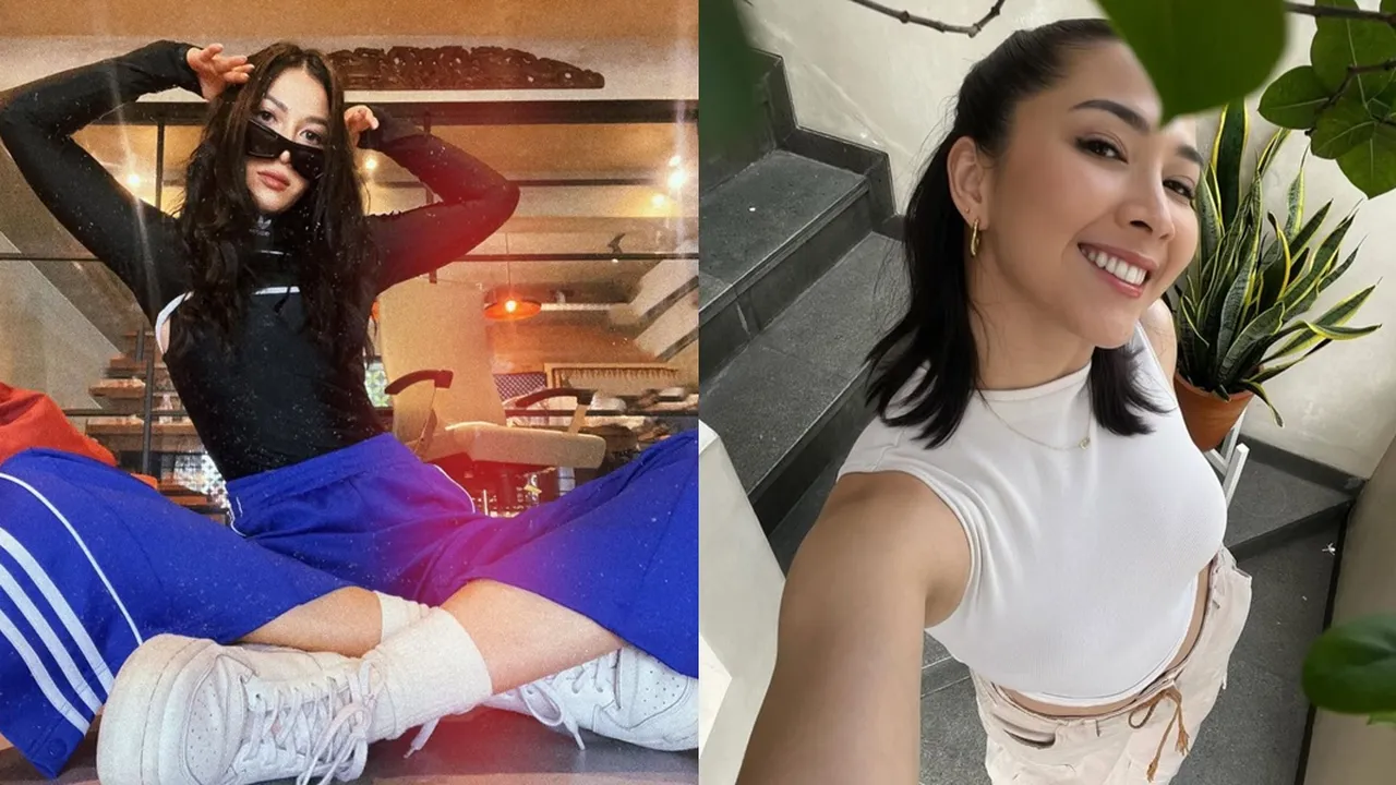 6 Potret Outfit Gym Andrea Dian, Kombinasi Stylish dan Comfort