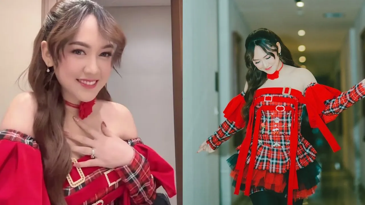 6 Potret Terbaru Happy Asmara dengan Outfit Mirip Idol Korea, Gayanya Jadi Sorotan Netizen