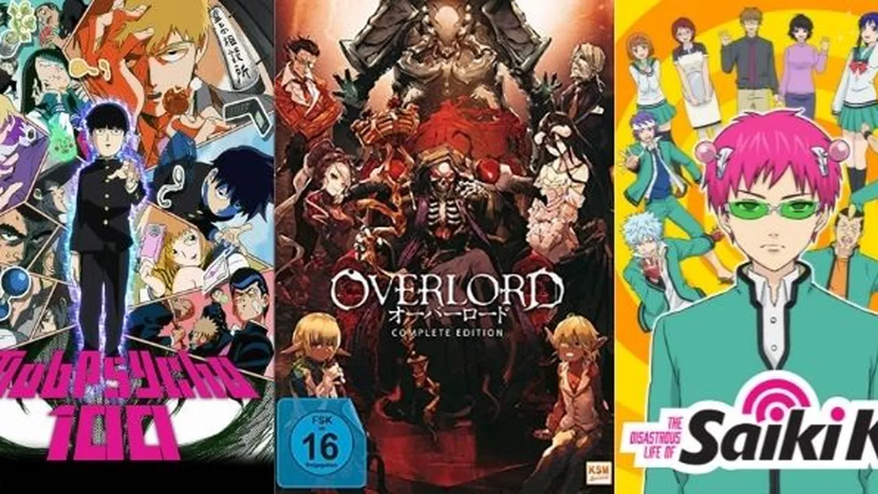 6 Rekomendasi Anime dengan Karakter Utama yang Sangat Overpower, Dari 'ONE PUNCH MAN' hingga 'MOB PSYCHO 100'