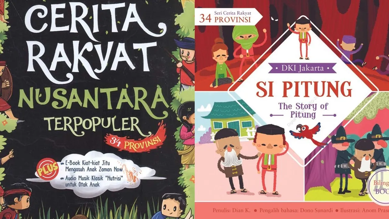6 Rekomendasi Buku Cerita Rakyat Bergambar, Bacaan Menarik dan Bermanfaat untuk Anak