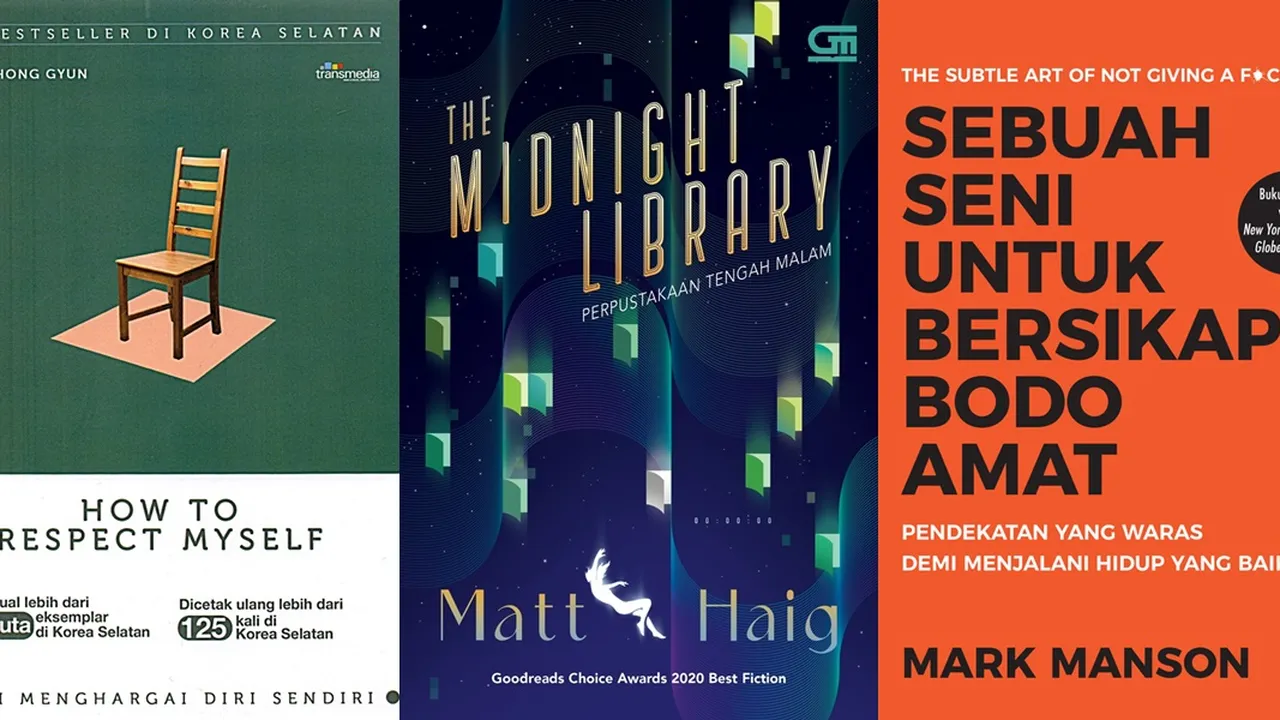 6 Rekomendasi Buku Impor Terjemahan yang Wajib Dibaca, Ada Novel - Self Improvement