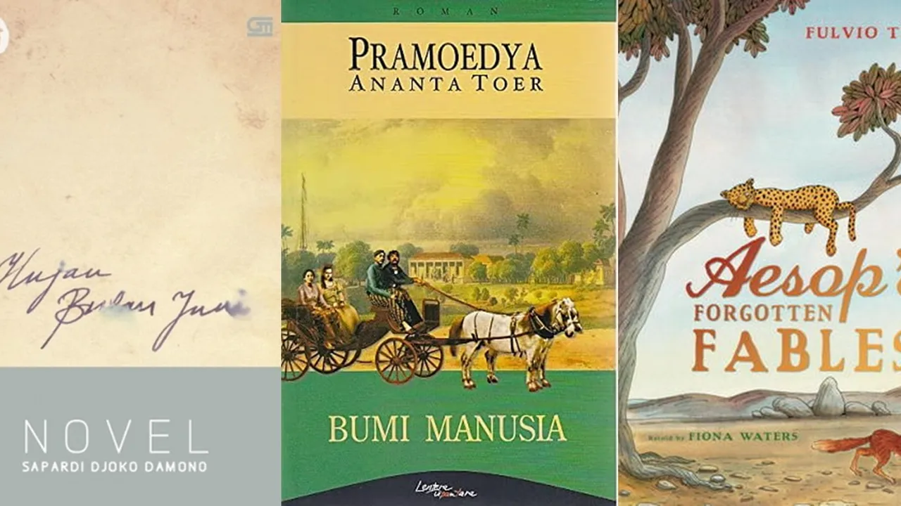 6 Rekomendasi Buku Sastra dengan Alur Ringan dan Mudah Dipahami, Cocok untuk Pembaca Pemula