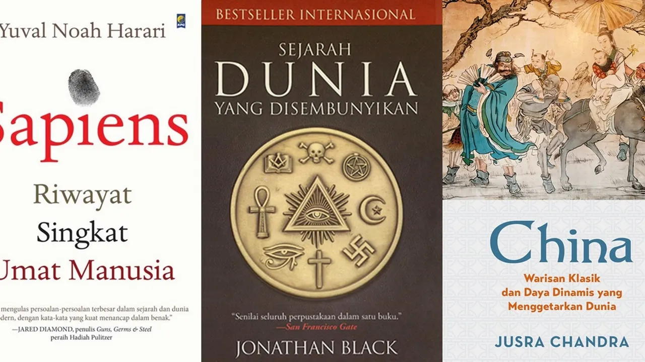 6 Rekomendasi Buku Sejarah Terbaik dan Menarik untuk Dibaca, Bikin Wawasan Makin Bertambah