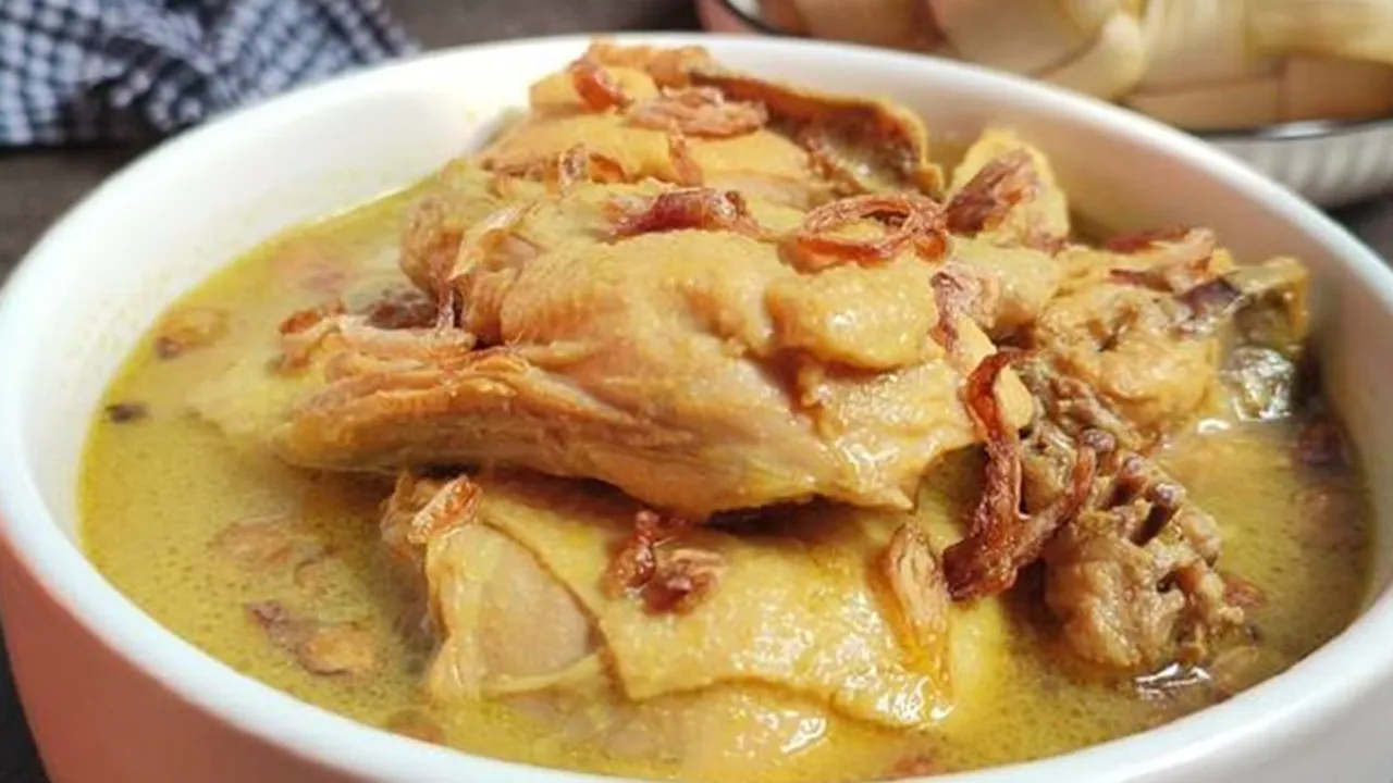 6 Resep Opor Ayam Tanpa Santan Lezat, Lebih Sehat - Cocok untuk Menu Harian Keluarga