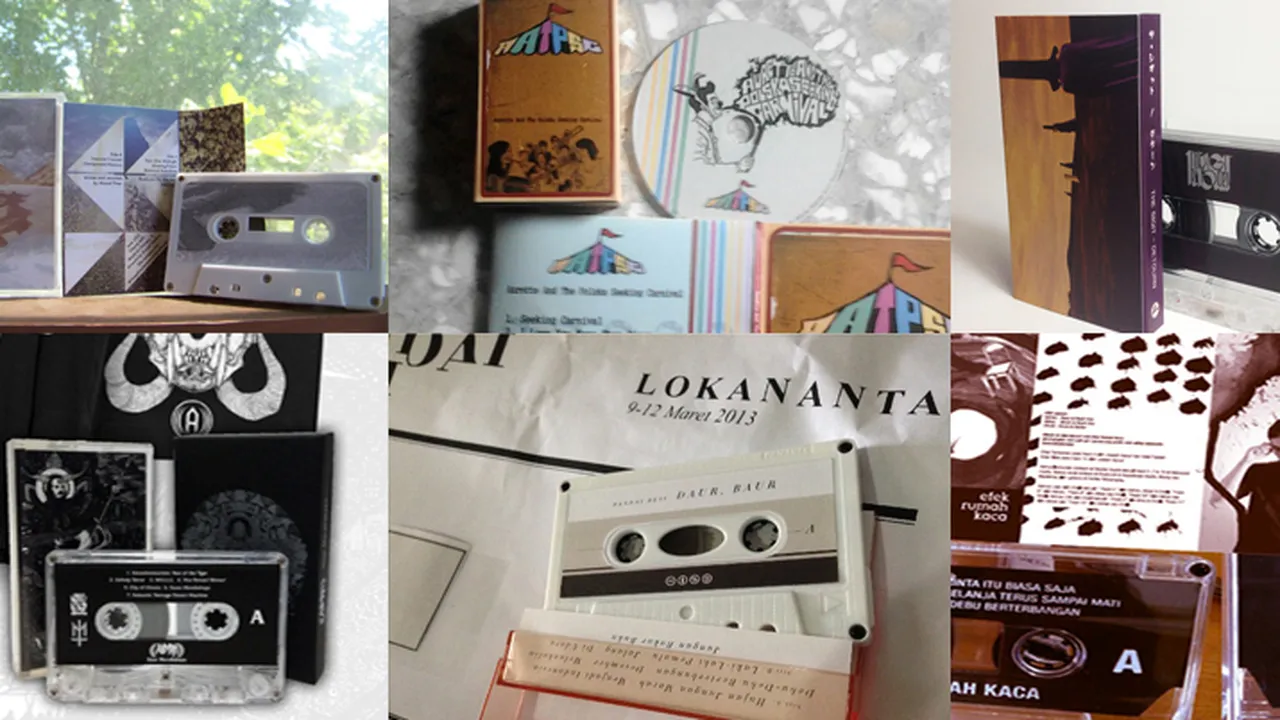 6 Rilisan Musisi Nasional Dalam Format Kaset
