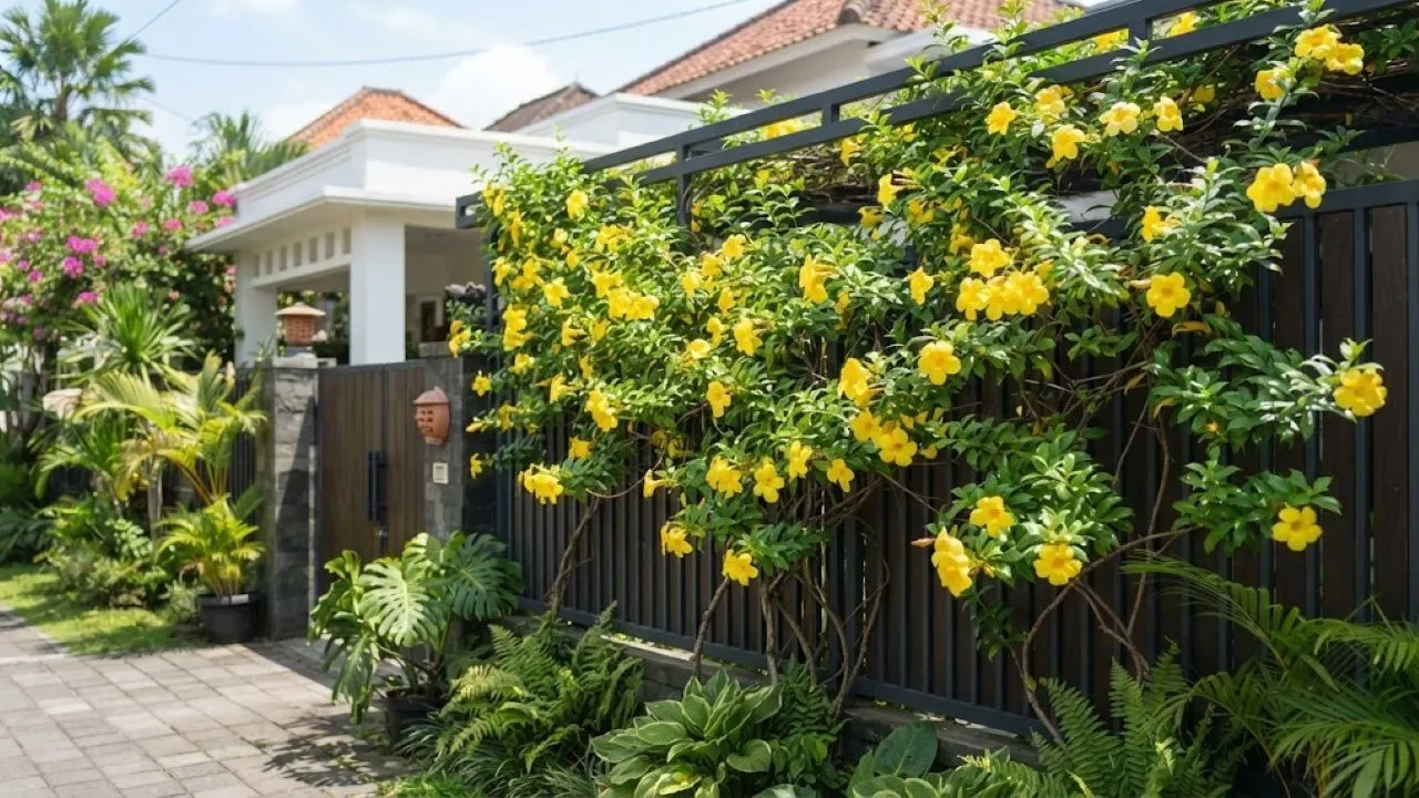 6 Tanaman Rambat Berbunga untuk Pagar Rumah, Bikin Hunian Makin Asri dan Cantik