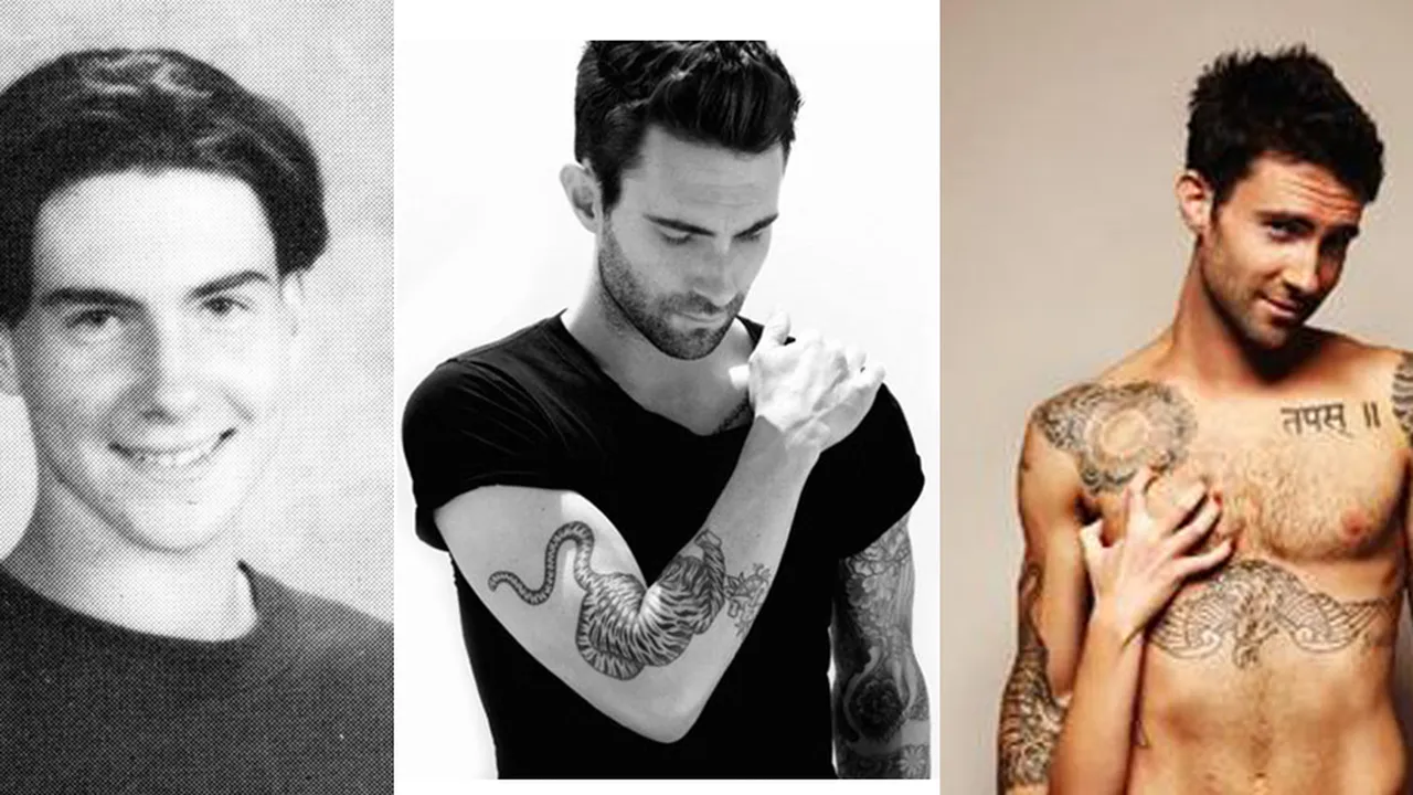 6 Transformasi Adam Levine, The Sexiest Man Alive!