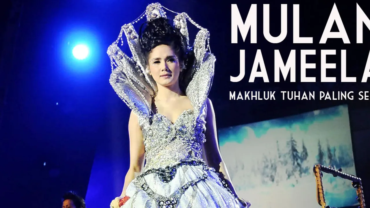 6 Transformasi Mulan Jameela, si 'Makhluk Tuhan Paling Sexy'