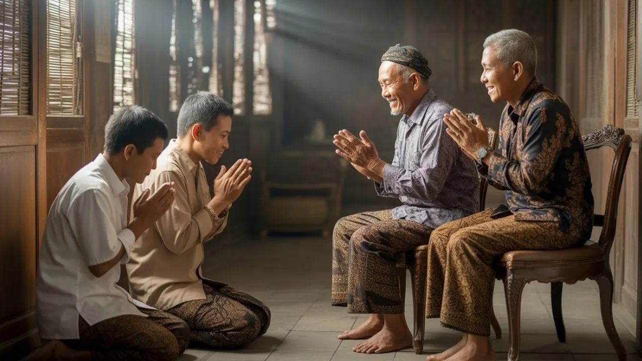 60 Ucapan Idul Fitri Bahasa Jawa kepada Orang Tua yang Menyentuh Hati dan Penuh Makna