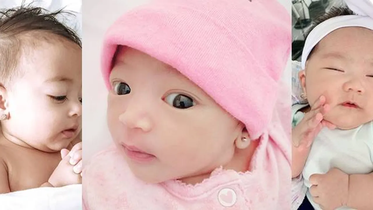 7 Anting Bayi Selebriti Ini Tampak Memikat, Ada Anak Ruben Onsu - Momo Geisha 7 Anting Bayi Selebriti Ini Tampak Memikat, Ada Anak Ruben Onsu - Momo Geisha