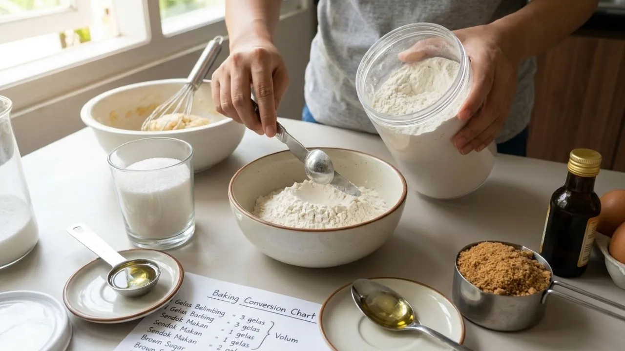 7 Cara Mengukur Bahan Kue Tanpa Timbangan dengan Takaran yang Konsisten dan Hasilnya Antigagal