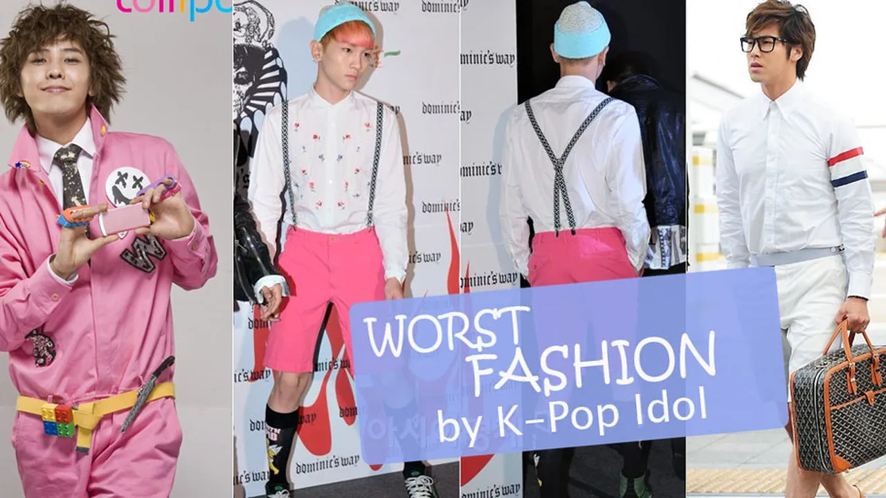7 Fashion Terburuk Yang Pernah Dipakai Idol K-Pop Cowok