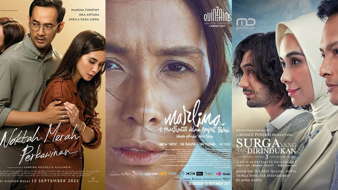 7 Film Marsha Timothy Terbaik yang Wajib Ditonton, Ratingnya Tinggi Semua