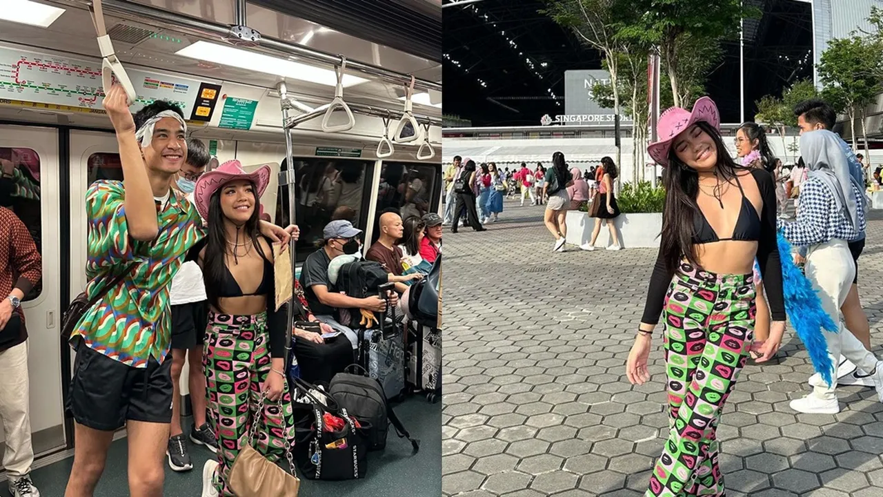 7 Gaya Pacaran Devano Danendra dan Baila Fauri yang Lagi Disorot, Naik Public Transportation Pakai Baju Terbuka