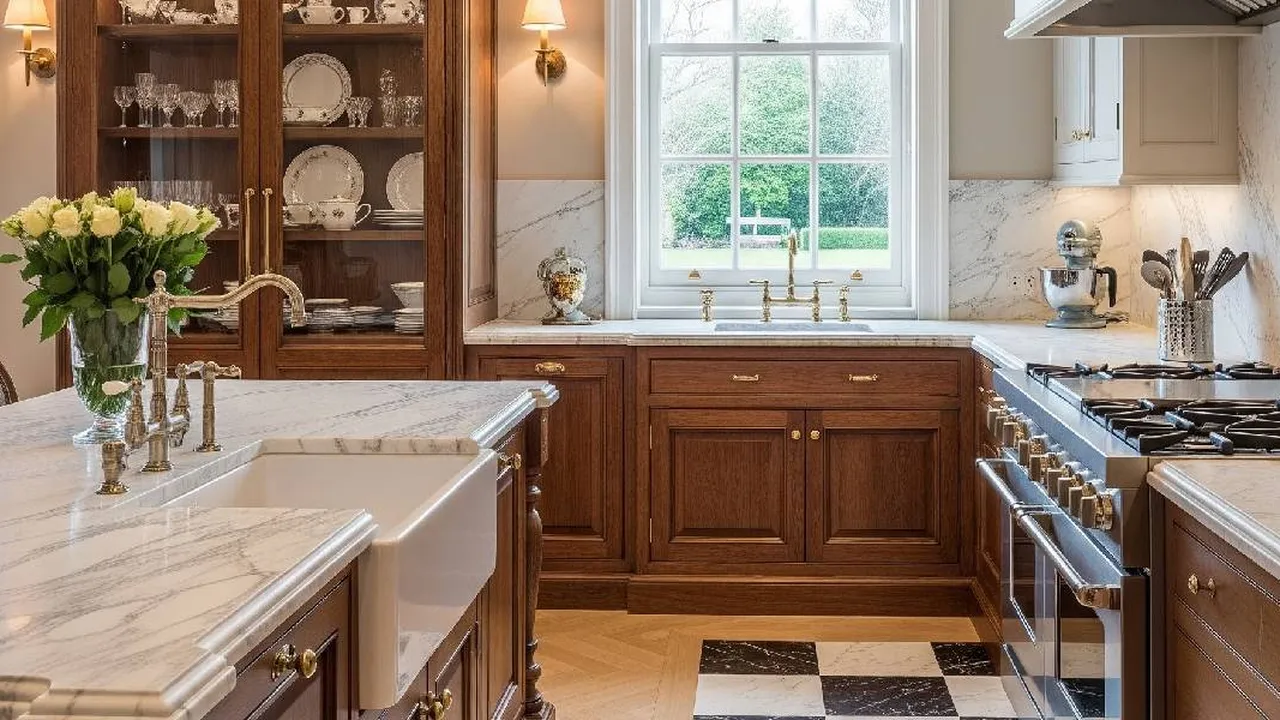7 Inspirasi Model Dapur Bergaya Old Money yang Elegan dan Tak Lekang oleh Waktu