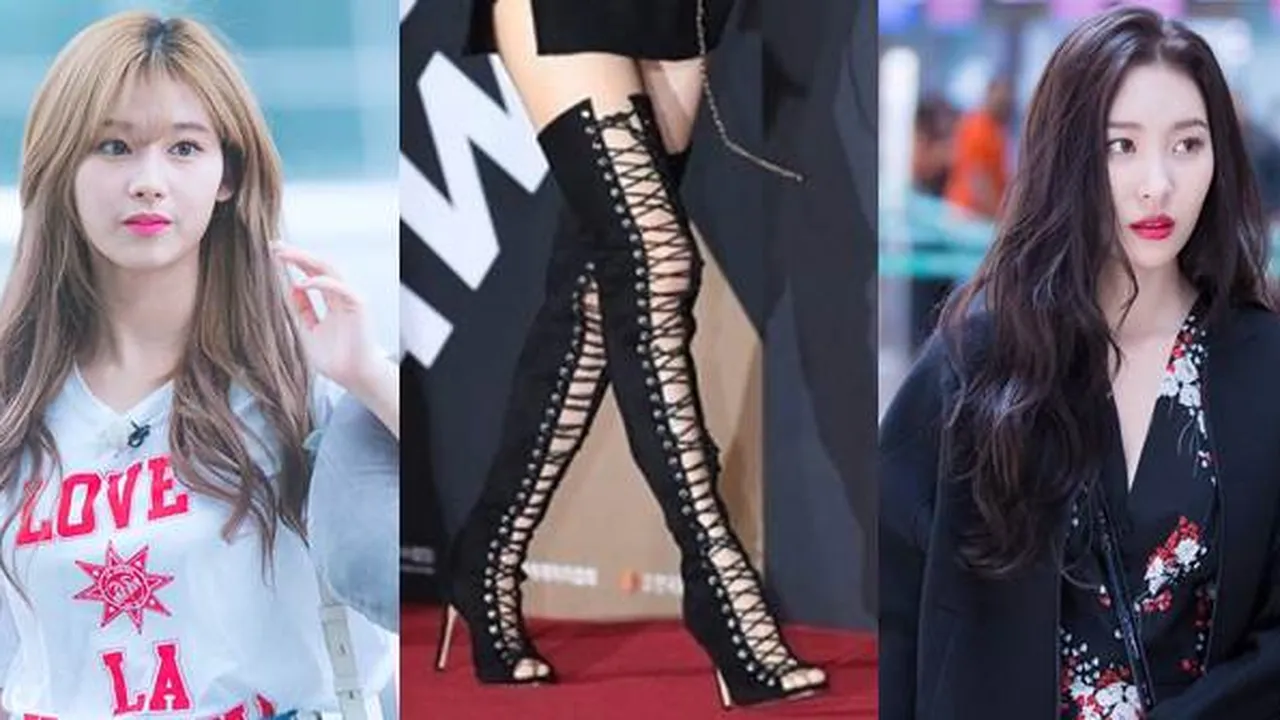 7 K-Pop Idol Cewek Ini Pancarkan Aura Hot & Bold Pakai Knee High Boots