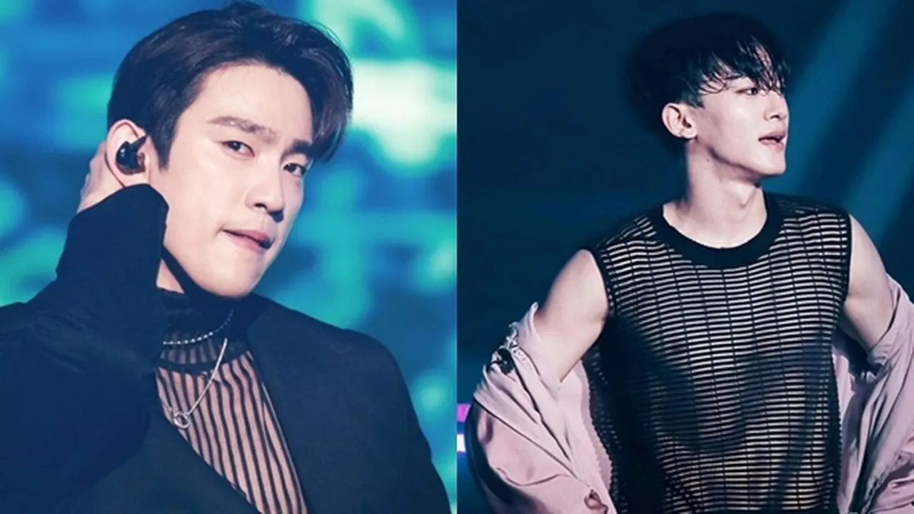 7 K-Pop Idol Cowok Pakai Baju Menerawang, Bikin Fans Teriak Histeris!
