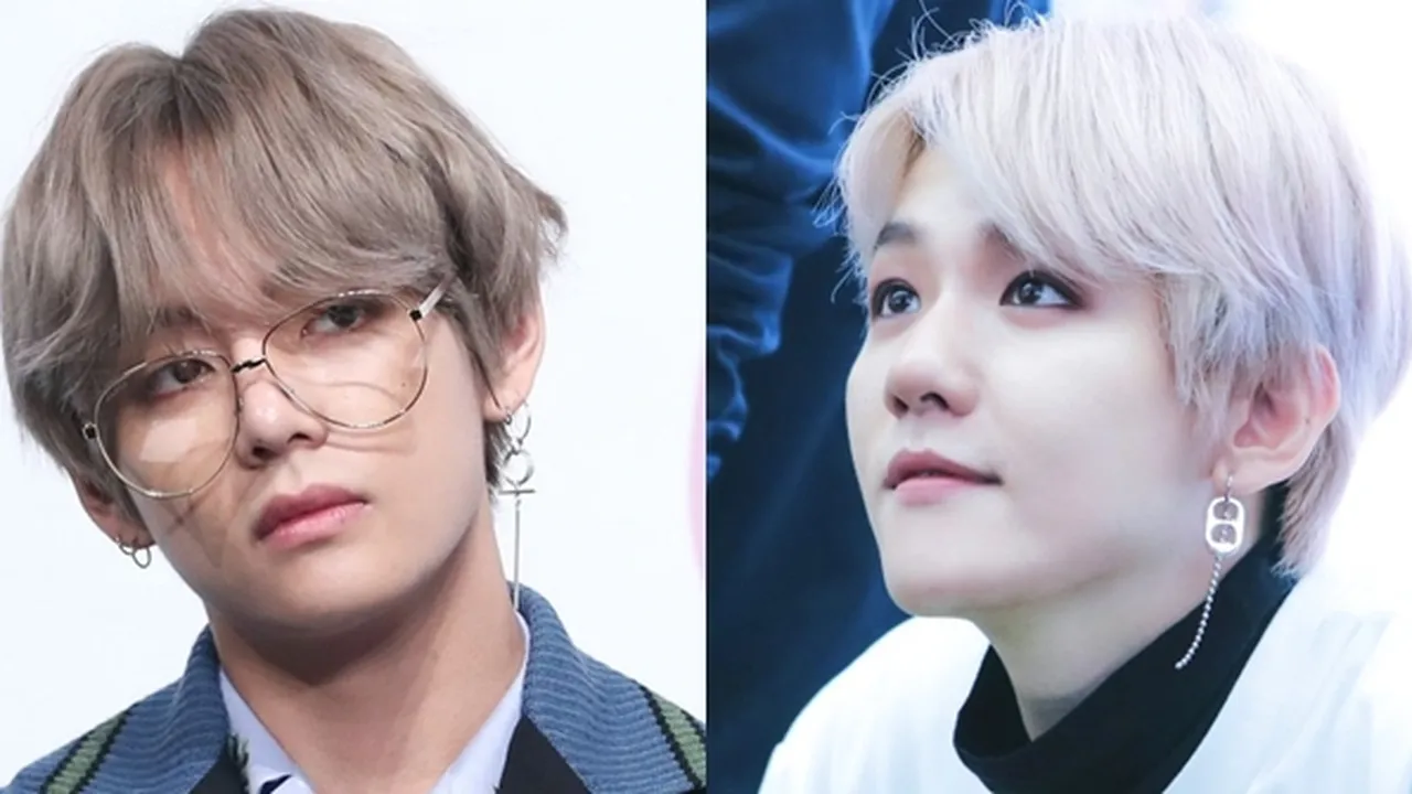 7 K-Pop Idol Ini Makin Ganteng & Kece Pakai Anting, V BTS - Baekhyun EXO!