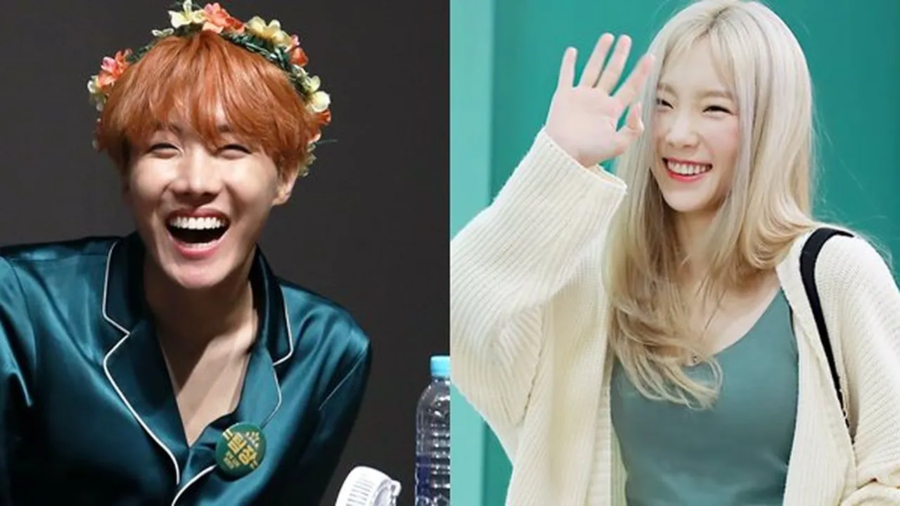 7 K-Pop Idol yang Mirip Karakter Animasi Disney, J-Hope BTS - Taeyeon SNSD