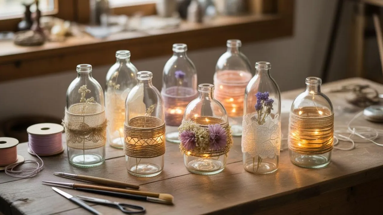 7 Kreasi DIY Botol Kaca Bekas Modal Rp 50 Ribu yang Bisa Dijual Ratusan Ribu